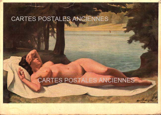 Cartes postales anciennes > CARTES POSTALES > carte postale ancienne > cartes-postales-ancienne.com Tableau sculpture Portrait femme