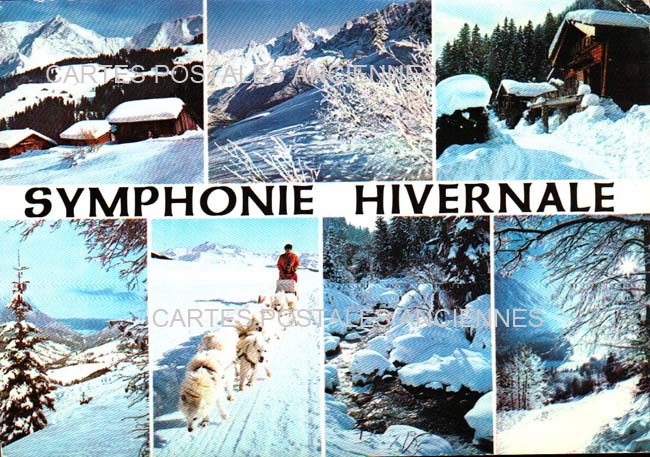 Cartes postales anciennes > CARTES POSTALES > carte postale ancienne > cartes-postales-ancienne.com Paysage Neige