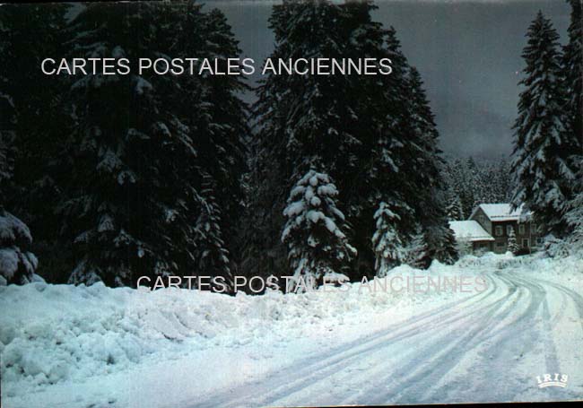 Cartes postales anciennes > CARTES POSTALES > carte postale ancienne > cartes-postales-ancienne.com Paysage Neige