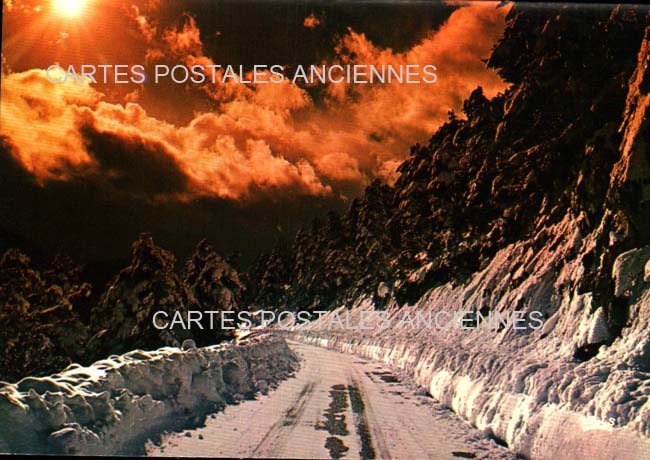 Cartes postales anciennes > CARTES POSTALES > carte postale ancienne > cartes-postales-ancienne.com Paysage Neige