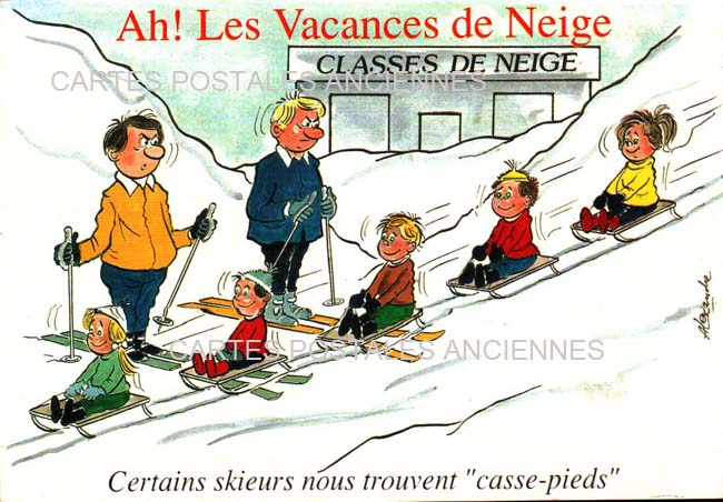 Cartes postales anciennes > CARTES POSTALES > carte postale ancienne > cartes-postales-ancienne.com Humour Vacances