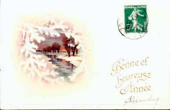 Cartes postales anciennes > CARTES POSTALES > carte postale ancienne > cartes-postales-ancienne.com Nouvelle annee
