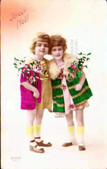 Cartes postales anciennes > CARTES POSTALES > carte postale ancienne > cartes-postales-ancienne.com Noel Joyeux noel