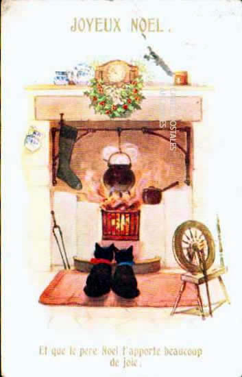 Cartes postales anciennes > CARTES POSTALES > carte postale ancienne > cartes-postales-ancienne.com Noel Joyeux noel