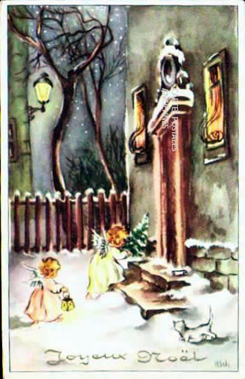Cartes postales anciennes > CARTES POSTALES > carte postale ancienne > cartes-postales-ancienne.com Noel Joyeux noel