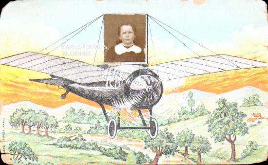 Cartes postales anciennes > CARTES POSTALES > carte postale ancienne > cartes-postales-ancienne.com Humour Aviation