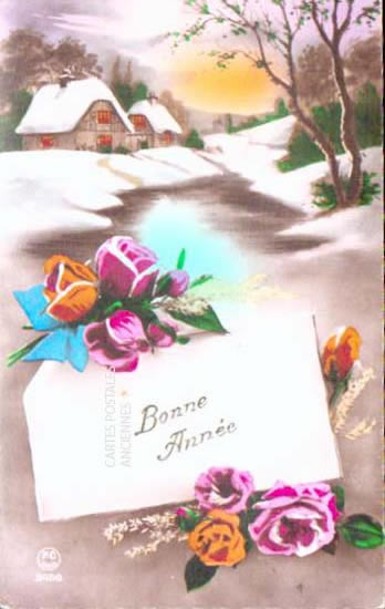 Cartes postales anciennes > CARTES POSTALES > carte postale ancienne > cartes-postales-ancienne.com Nouvelle annee Bonne annee