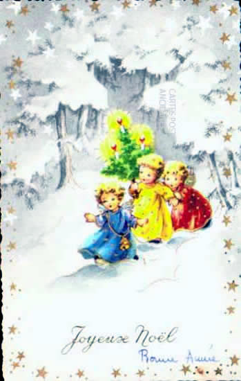 Cartes postales anciennes > CARTES POSTALES > carte postale ancienne > cartes-postales-ancienne.com Noel Joyeux noel