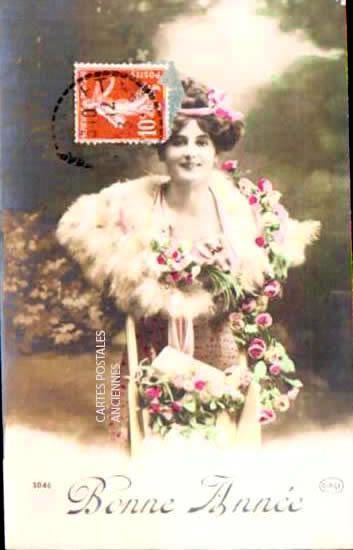 Cartes postales anciennes > CARTES POSTALES > carte postale ancienne > cartes-postales-ancienne.com Nouvelle annee