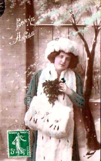 Cartes postales anciennes > CARTES POSTALES > carte postale ancienne > cartes-postales-ancienne.com Nouvelle annee