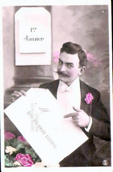 Cartes postales anciennes > CARTES POSTALES > carte postale ancienne > cartes-postales-ancienne.com Nouvelle annee