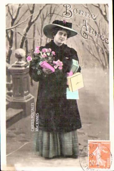 Cartes postales anciennes > CARTES POSTALES > carte postale ancienne > cartes-postales-ancienne.com Nouvelle annee