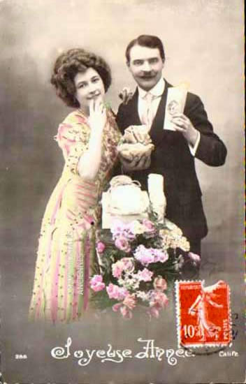 Cartes postales anciennes > CARTES POSTALES > carte postale ancienne > cartes-postales-ancienne.com Nouvelle annee