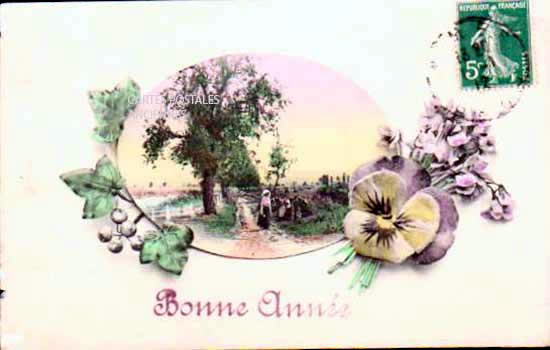 Cartes postales anciennes > CARTES POSTALES > carte postale ancienne > cartes-postales-ancienne.com Nouvelle annee