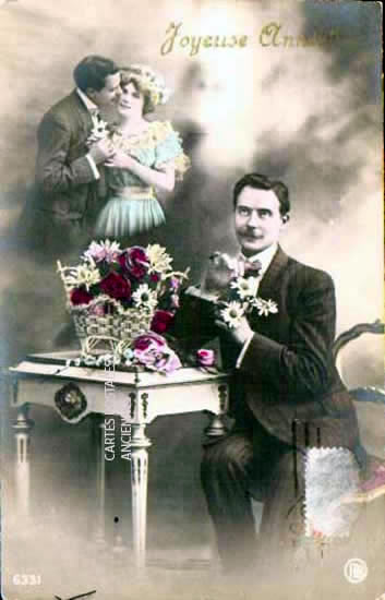 Cartes postales anciennes > CARTES POSTALES > carte postale ancienne > cartes-postales-ancienne.com Nouvelle annee