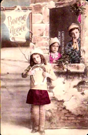 Cartes postales anciennes > CARTES POSTALES > carte postale ancienne > cartes-postales-ancienne.com Nouvelle annee