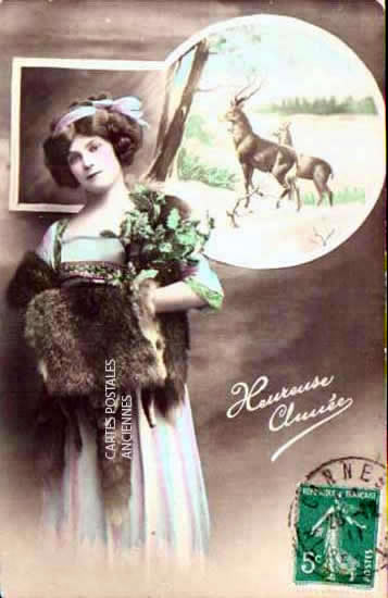 Cartes postales anciennes > CARTES POSTALES > carte postale ancienne > cartes-postales-ancienne.com Nouvelle annee