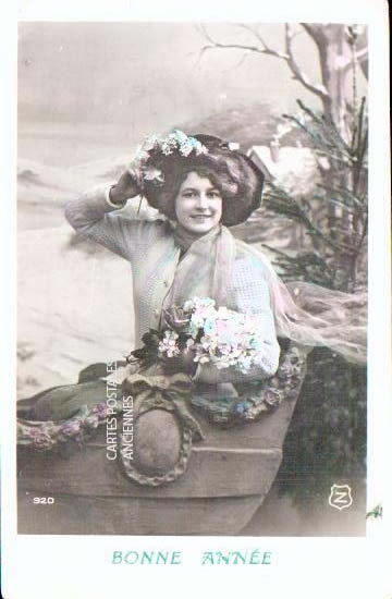 Cartes postales anciennes > CARTES POSTALES > carte postale ancienne > cartes-postales-ancienne.com Nouvelle annee