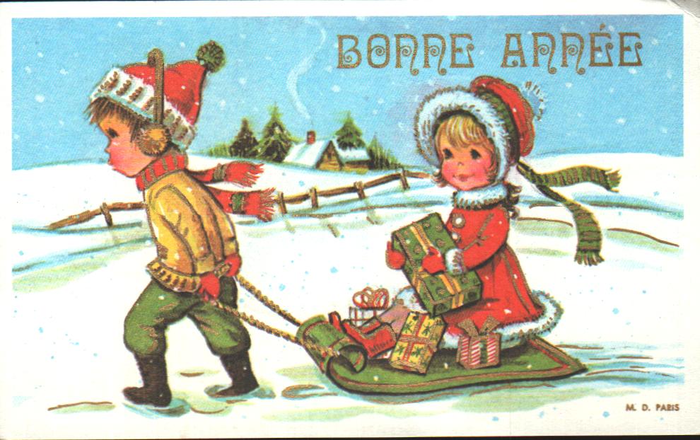 Cartes postales anciennes > CARTES POSTALES > carte postale ancienne > cartes-postales-ancienne.com Nouvelle annee