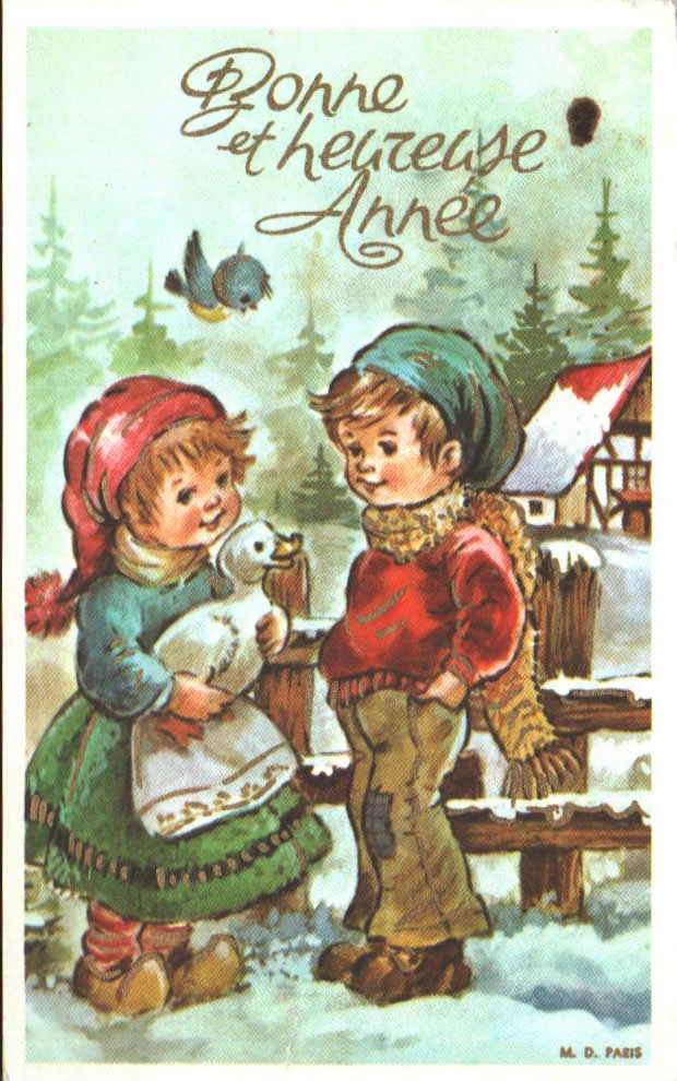 Cartes postales anciennes > CARTES POSTALES > carte postale ancienne > cartes-postales-ancienne.com Nouvelle annee
