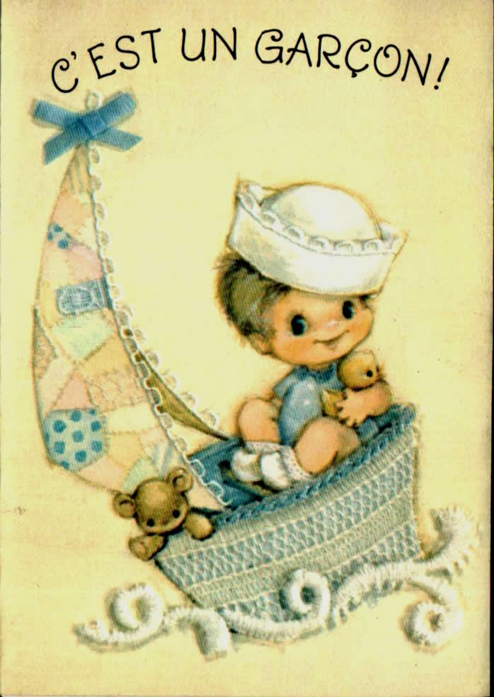 Birth announcement cards