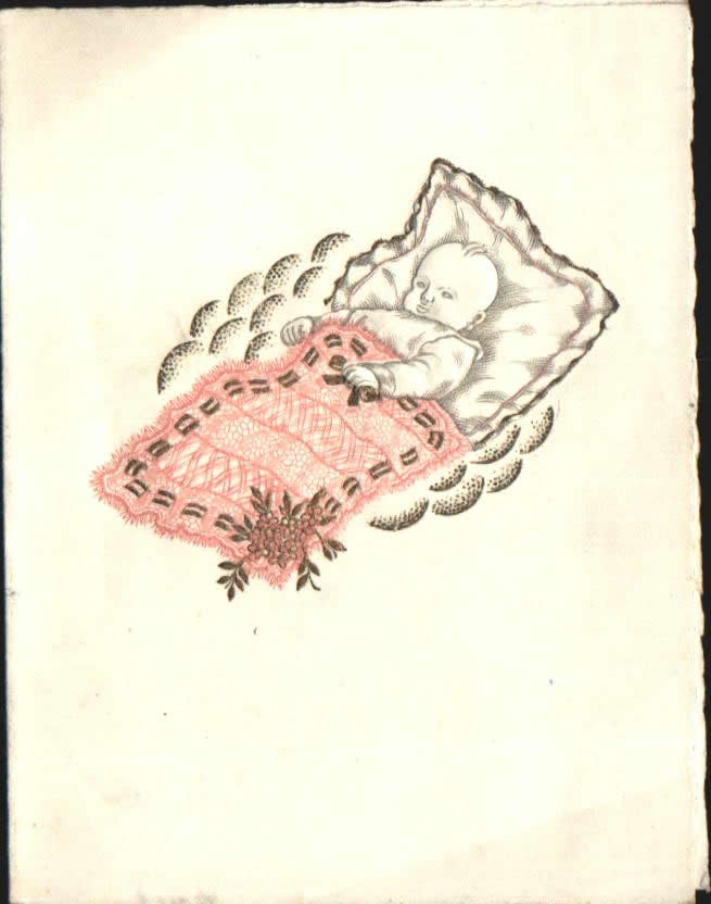 Birth announcement cards