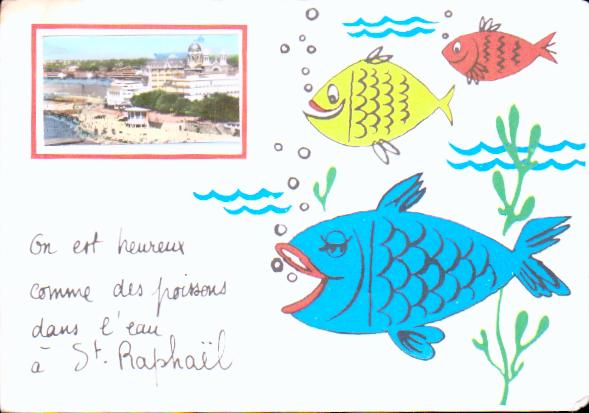 Cartes postales anciennes > CARTES POSTALES > carte postale ancienne > cartes-postales-ancienne.com Humour Peche
