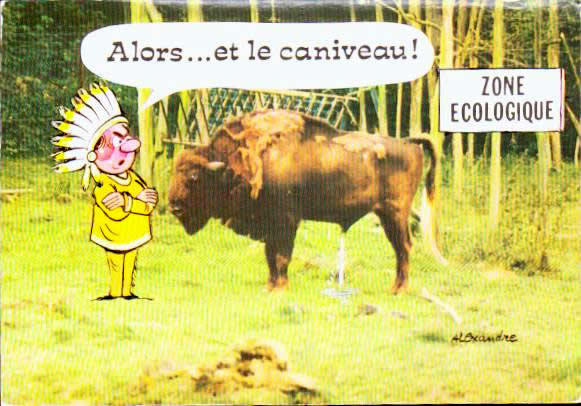 Cartes postales anciennes > CARTES POSTALES > carte postale ancienne > cartes-postales-ancienne.com Humour Animaux