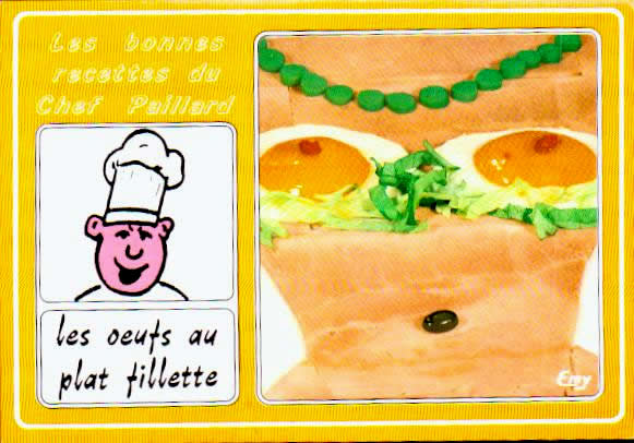 Cartes postales anciennes > CARTES POSTALES > carte postale ancienne > cartes-postales-ancienne.com Humour Cuisine