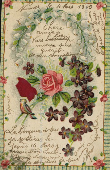 Cartes postales anciennes > CARTES POSTALES > carte postale ancienne > cartes-postales-ancienne.com Fleurs