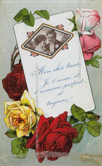 Cartes postales anciennes > CARTES POSTALES > carte postale ancienne > cartes-postales-ancienne.com Fleurs
