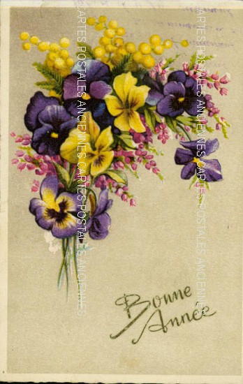 Cartes postales anciennes > CARTES POSTALES > carte postale ancienne > cartes-postales-ancienne.com Fleurs
