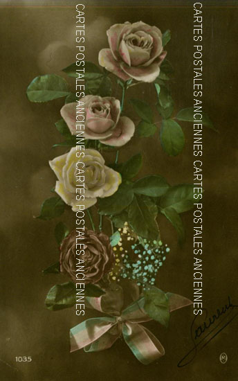 Cartes postales anciennes > CARTES POSTALES > carte postale ancienne > cartes-postales-ancienne.com Fleurs