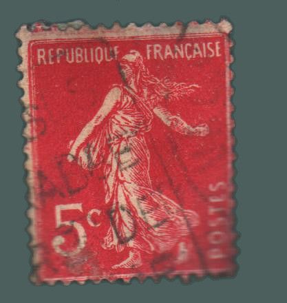 Postage stamps france