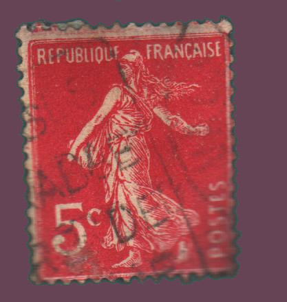 Postage stamps france