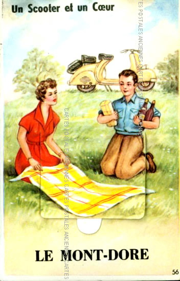 Cartes postales anciennes > CARTES POSTALES > carte postale ancienne > cartes-postales-ancienne.com Humour Mont Dore