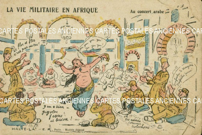 Cartes Postales Anciennes Humour Anniversaire