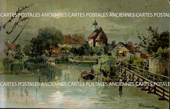 Cartes postales anciennes > CARTES POSTALES > carte postale ancienne > cartes-postales-ancienne.com Illustrateur Paysage