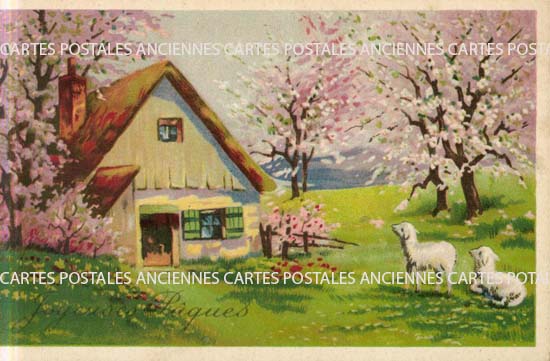 Cartes postales anciennes > CARTES POSTALES > carte postale ancienne > cartes-postales-ancienne.com Paques