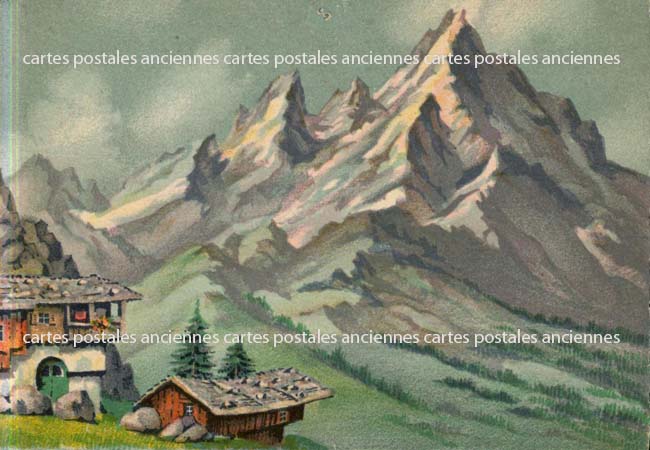 Cartes postales anciennes > CARTES POSTALES > carte postale ancienne > cartes-postales-ancienne.com Illustrateur Paysage