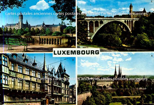Cartes postales anciennes > CARTES POSTALES > carte postale ancienne > cartes-postales-ancienne.com Union europeenne Luxembourg
