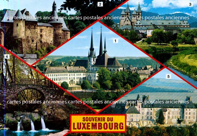 Cartes postales anciennes > CARTES POSTALES > carte postale ancienne > cartes-postales-ancienne.com Union europeenne Luxembourg