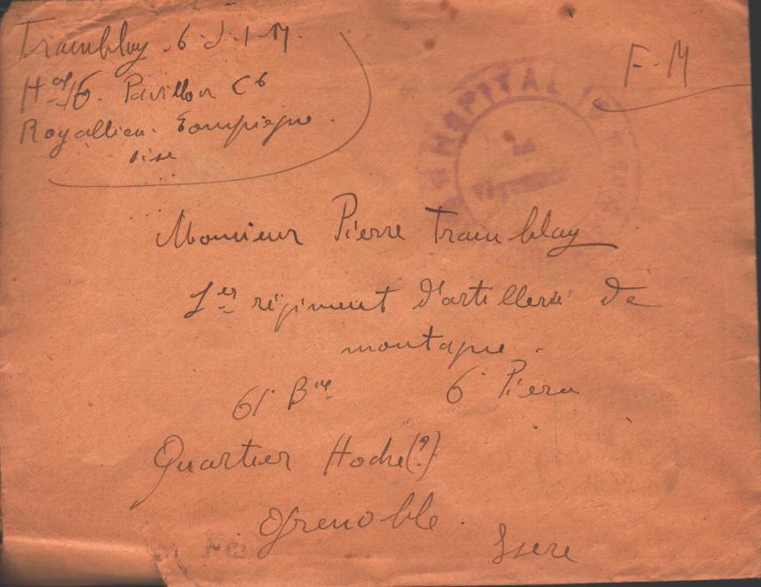 Postage stamps postal mark Annee 1916