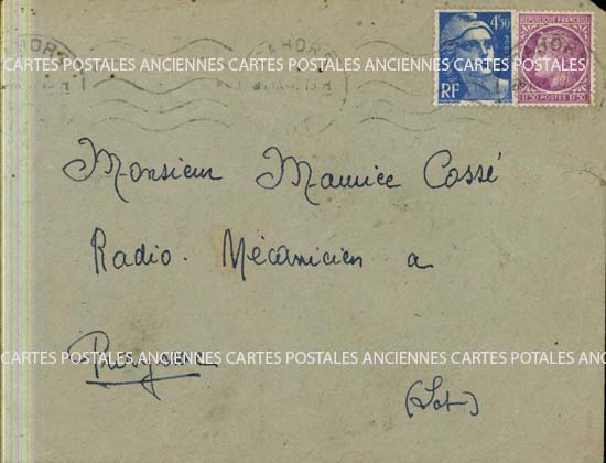 Postage stamps france Date non visible