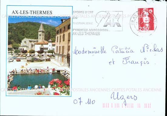 Postage stamps france Date non visible