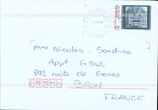 Cartes postales anciennes > CARTES POSTALES > carte postale ancienne > cartes-postales-ancienne.com Monde pays   Espagne Annee 1900