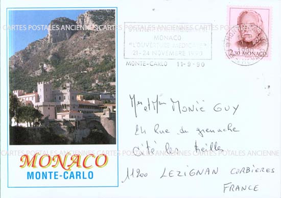 Cartes postales anciennes > CARTES POSTALES > carte postale ancienne > cartes-postales-ancienne.com Monde pays Monaco