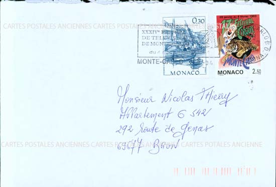 Cartes postales anciennes > CARTES POSTALES > carte postale ancienne > cartes-postales-ancienne.com Monde pays Monaco