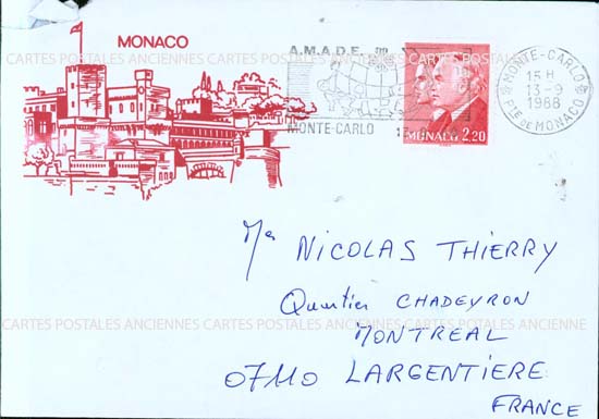Cartes postales anciennes > CARTES POSTALES > carte postale ancienne > cartes-postales-ancienne.com Monde pays Monaco
