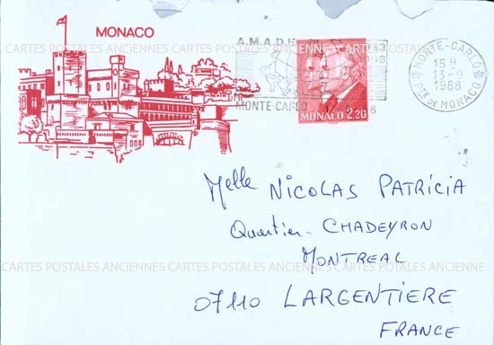Cartes postales anciennes > CARTES POSTALES > carte postale ancienne > cartes-postales-ancienne.com Monde pays Monaco